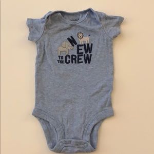 New to the crew onesie